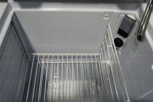 Indel-Webasto Isotherm Refrigerator; looking inside from top