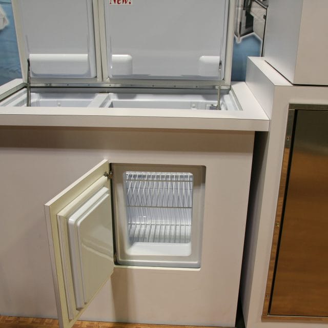 Indel-Webasto's Isotherm Refrigerator freezer top load with front door