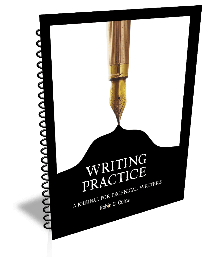 Cover of Writing Practice for Technical Writers journal by Robin G Coles